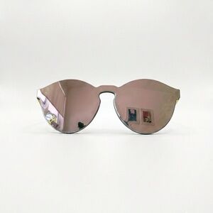 High shine mirrored sunglasses